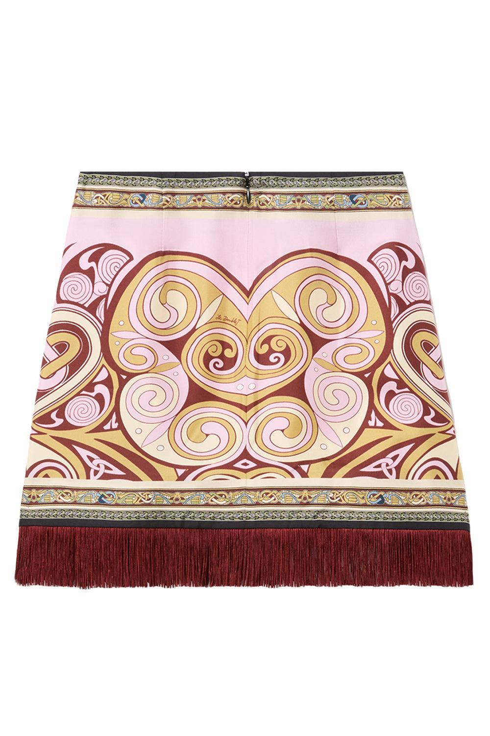 Mini Foulard Skirt-NOVELTY-38-CLOTHINGSKIRTMINI-LA DOUBLEJ