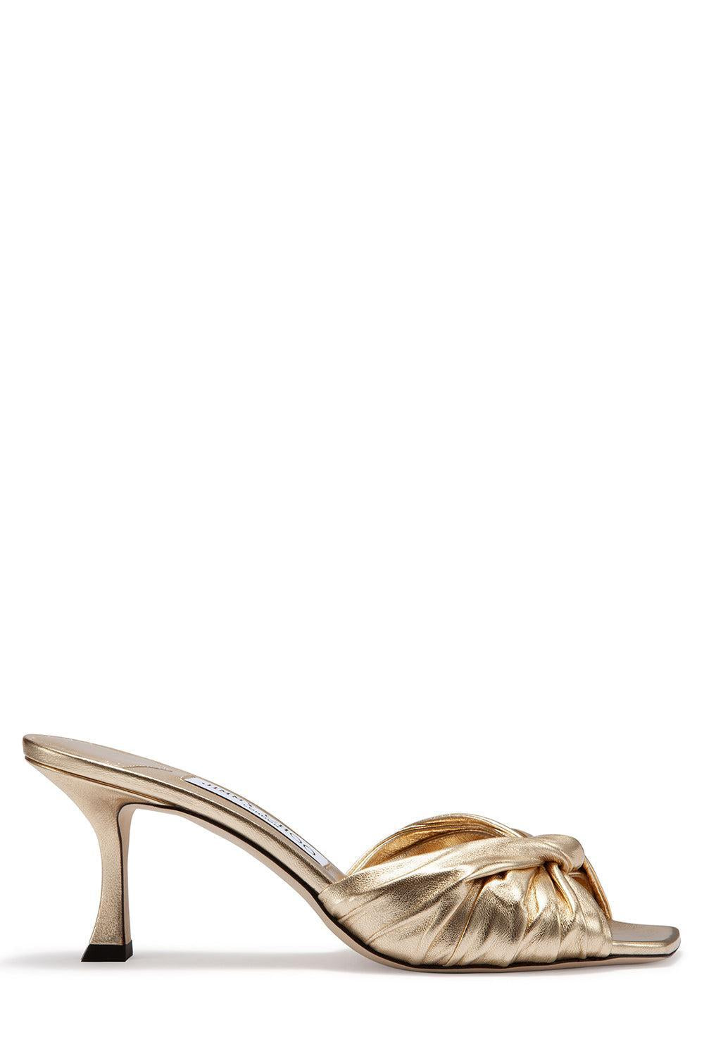 Skye Twist Mule 70-GOLD-36.5-SHOEMULE-JIMMY CHOO