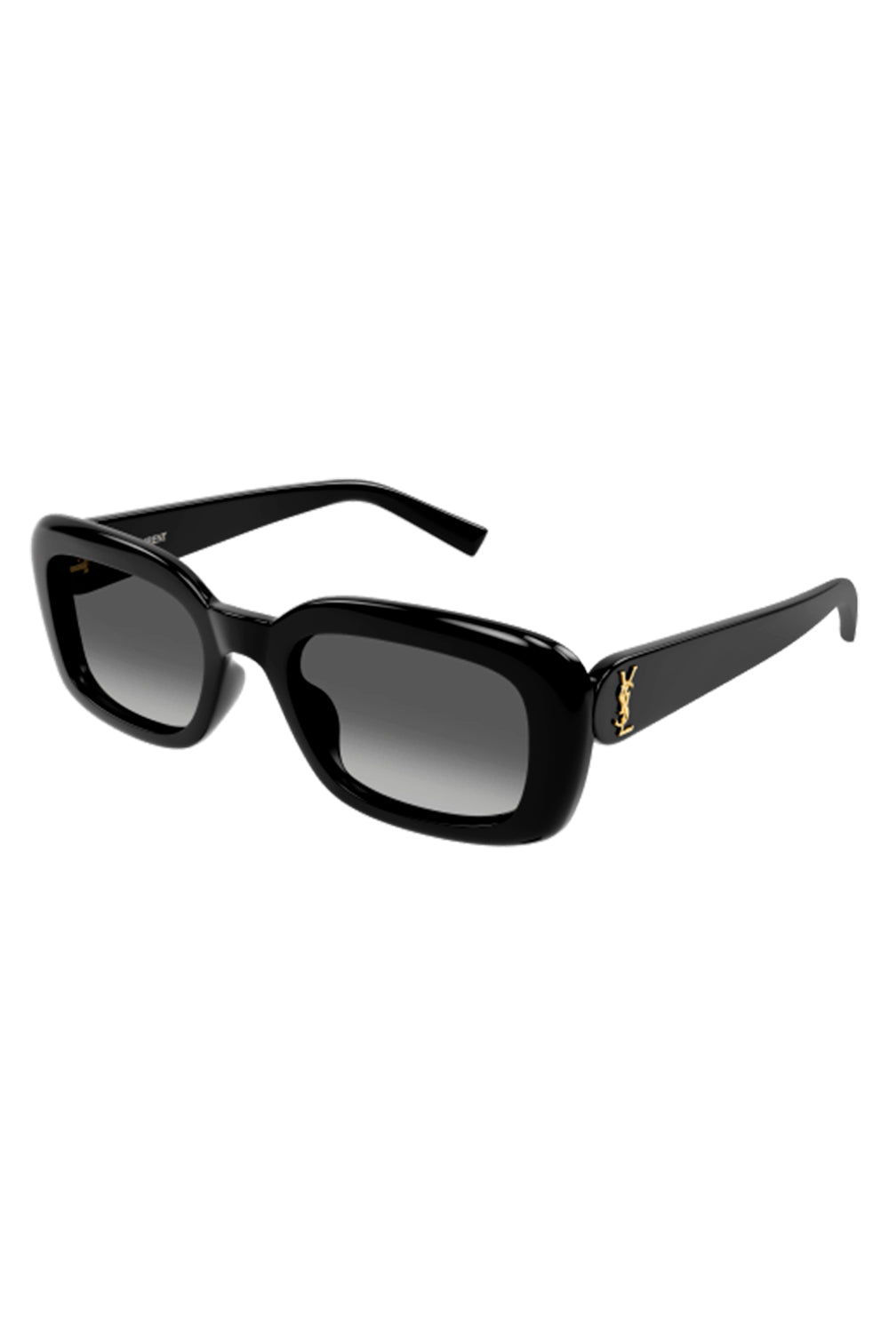 Rectangle Pillow Sunglasses-BLACK-ACCESSORIESUNGLASSES-SAINT LAURENT