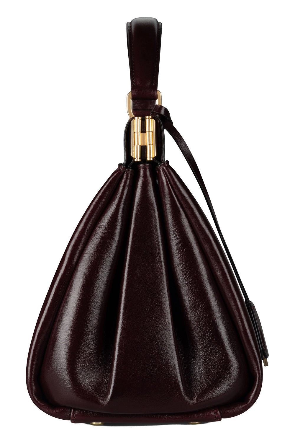 Sloane Frame Bag - Dark Burgundy-RED-HANDBAGTOP HANDLE-VICTORIA BECKHAM