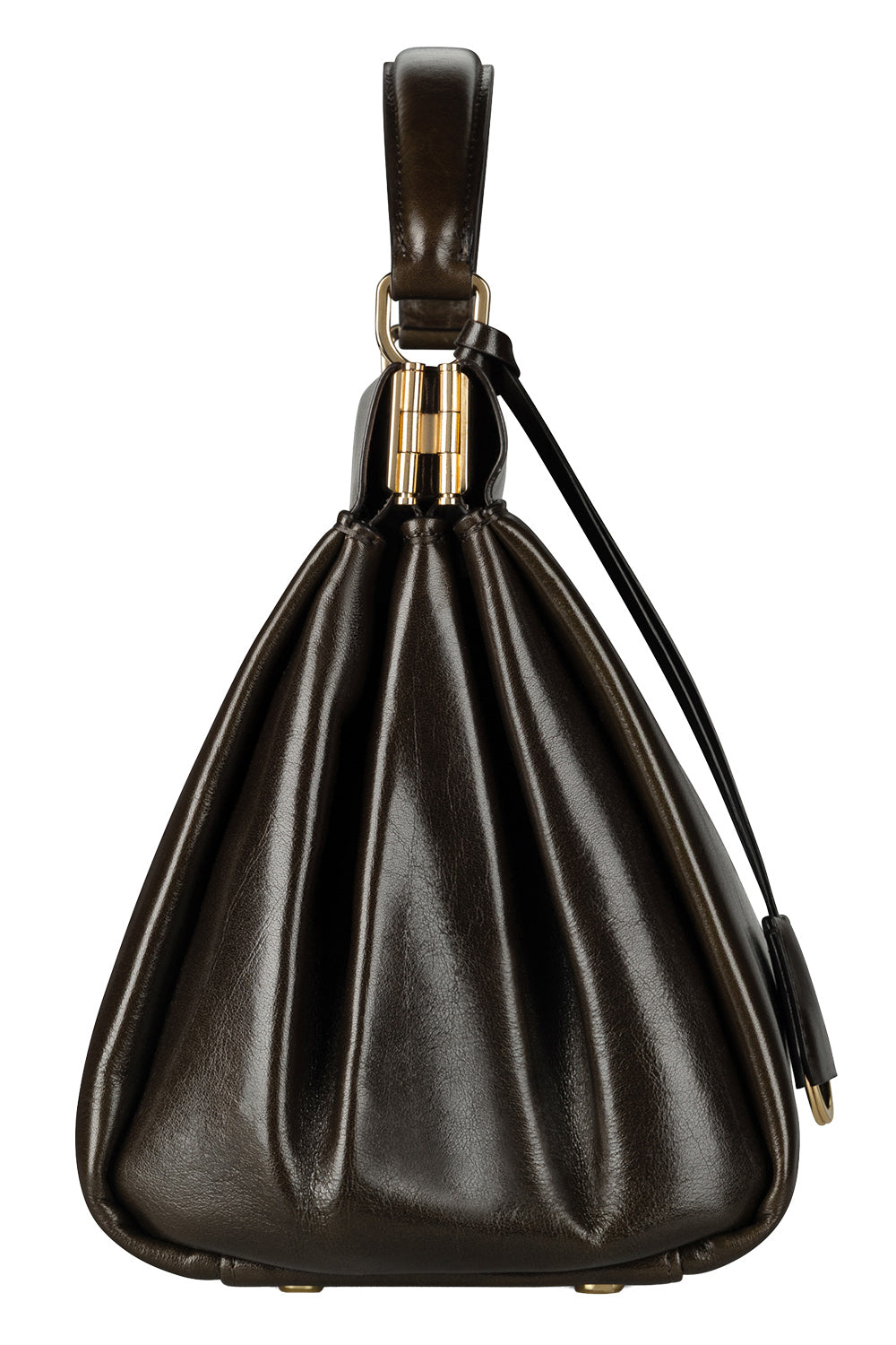 Sloane Frame Bag - Dark Olive-GREEN-HANDBAGTOP HANDLE-VICTORIA BECKHAM