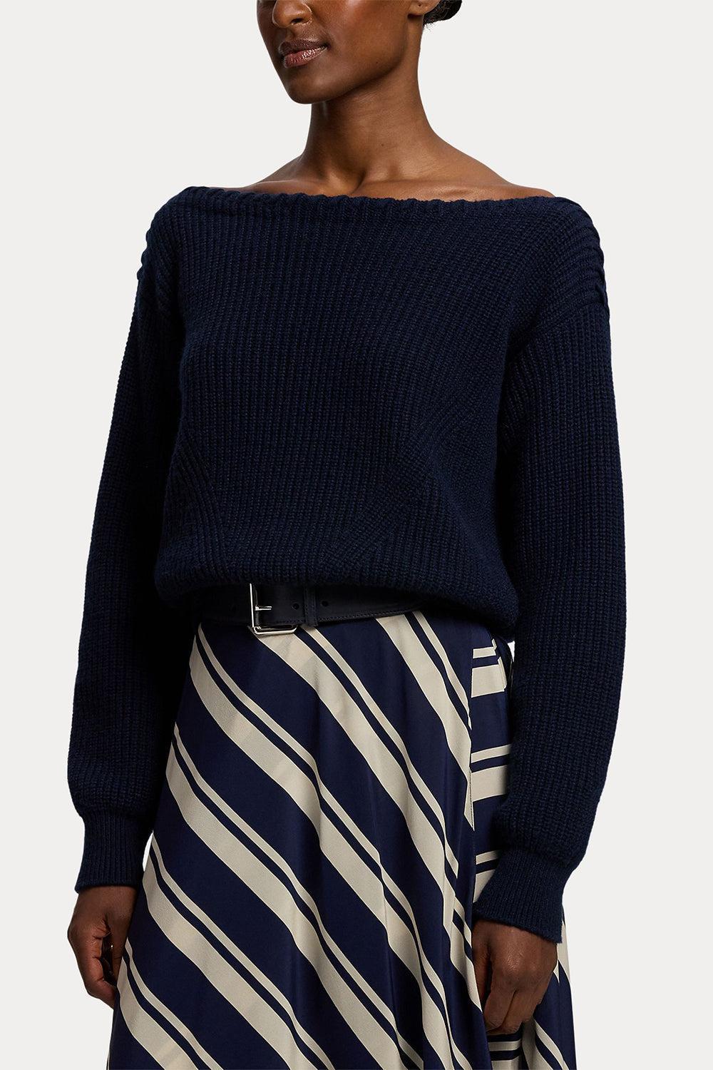 Nautical Boatneck Sweater-BLUE-XS-CLOTHINGTOPKNITS-RALPH LAUREN