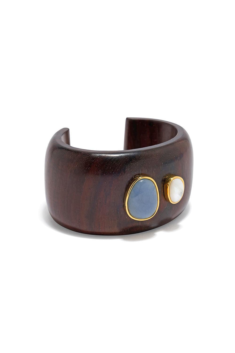 Lanna Cuff Bracelet-BROWN-S-JEWELRYBOUTIQUEBRACELET O-LIZZIE FORTUNATO