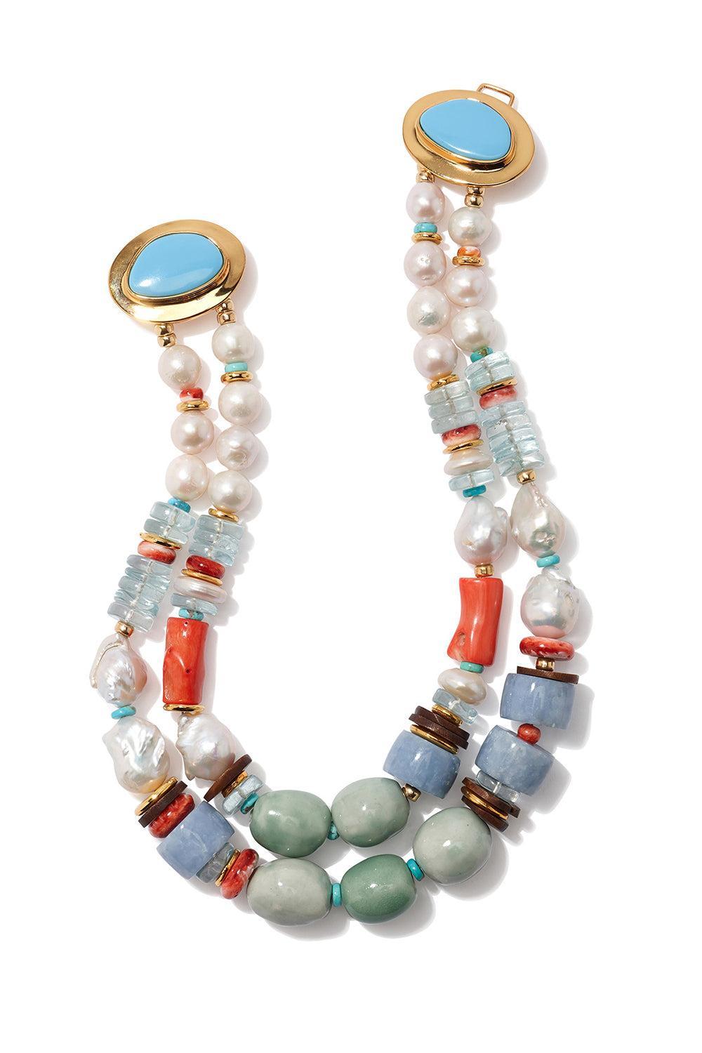 Cosmo Ariel Necklace-MULTI-JEWELRYBOUTIQUENECKLACE O-LIZZIE FORTUNATO