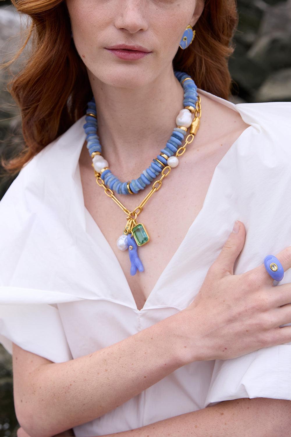 Pacific Reef Necklace-MULTI-JEWELRYBOUTIQUENECKLACE O-LIZZIE FORTUNATO