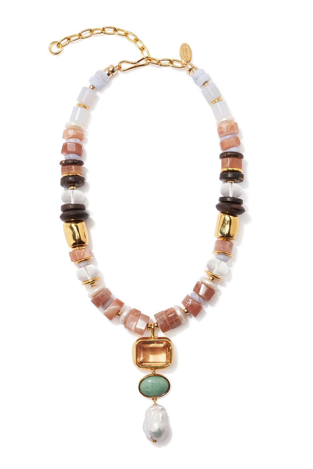 Dusk Capri Necklace-MULTI-JEWELRYBOUTIQUENECKLACE O-LIZZIE FORTUNATO