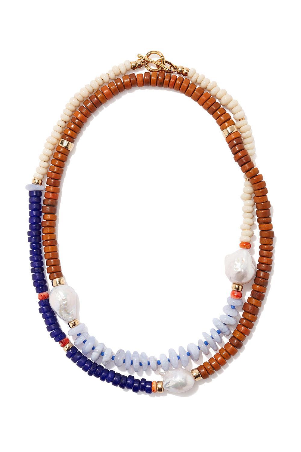 Coastline Cabana Necklace-MULTI-JEWELRYBOUTIQUENECKLACE O-LIZZIE FORTUNATO