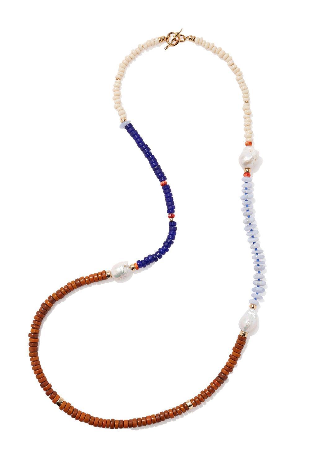 Coastline Cabana Necklace-MULTI-JEWELRYBOUTIQUENECKLACE O-LIZZIE FORTUNATO