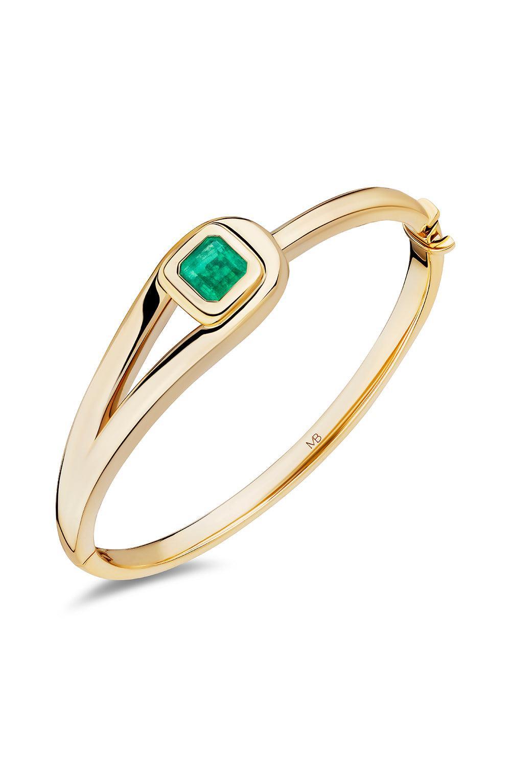 Slingshot Lasso Bangle Bracelet-YELLOW GOLD-MEDIUM-JEWELRYFINE JEWELBRACELET O-MASON & BOOKS