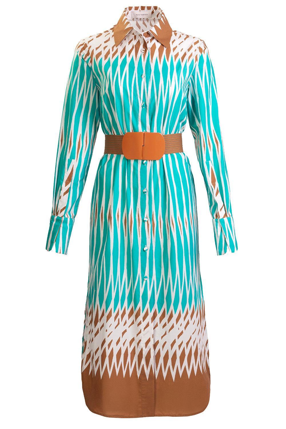 Ronzone Dress-GEOMETRC-XS-CLOTHINGDRESSCASUAL-SILVIA TCHERASSI
