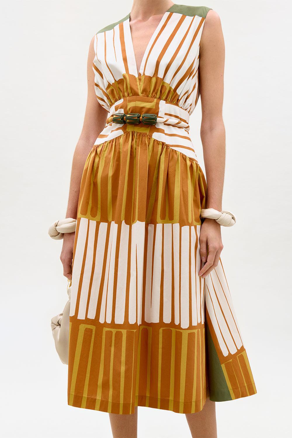 Jocelyn Dress-STRIPE-XS-CLOTHINGDRESSCASUAL-SILVIA TCHERASSI