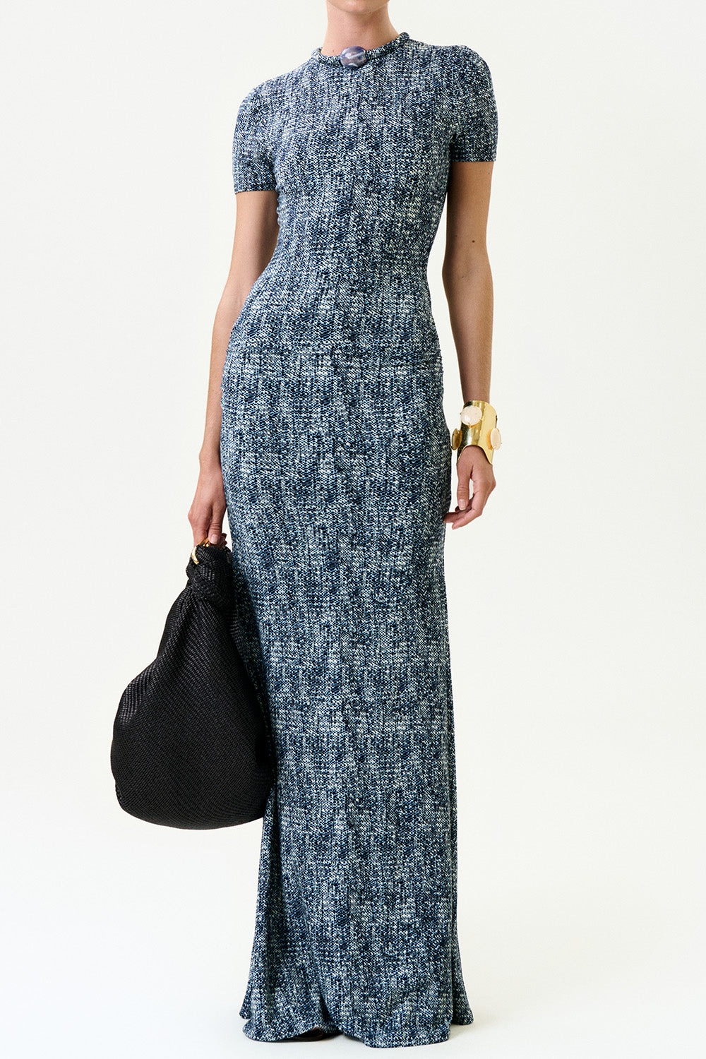 Yara Dress - Blue Print