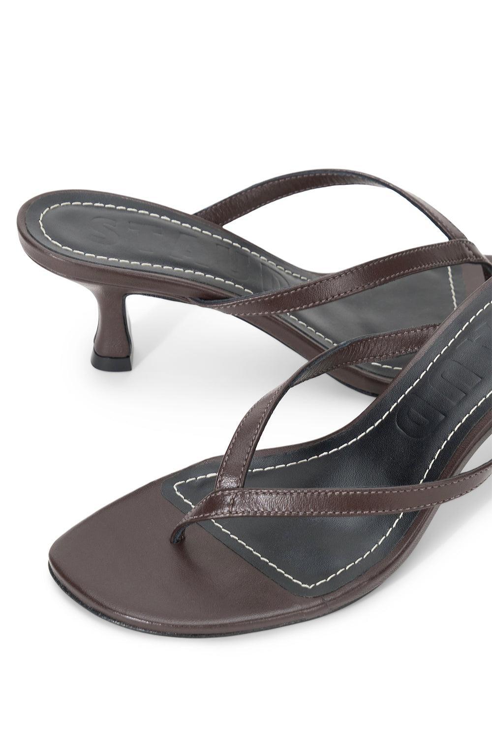 Freja Kitten Heel - Espresso-BLACK-36-SHOESANDAL-STAUD