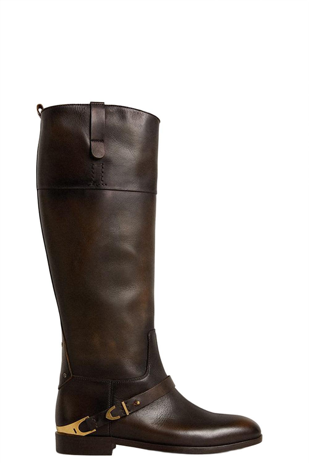 Charlie Boot-DKBRNBG-37-SHOEBOOT-GOLDEN GOOSE