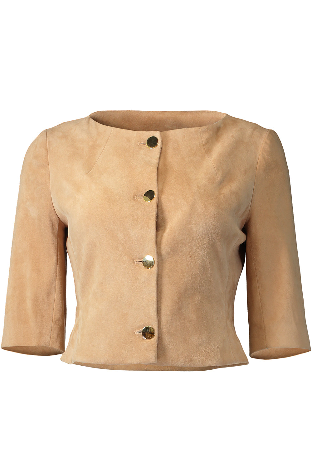 Peplum Top - Cashew
