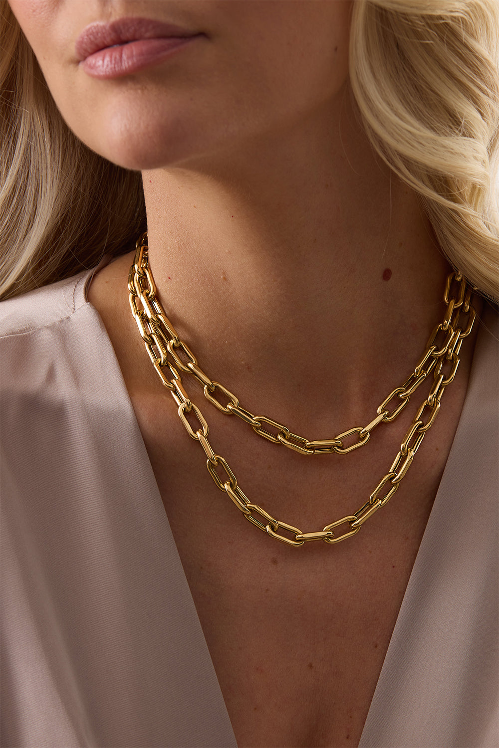 Large Rectangle Necklace
