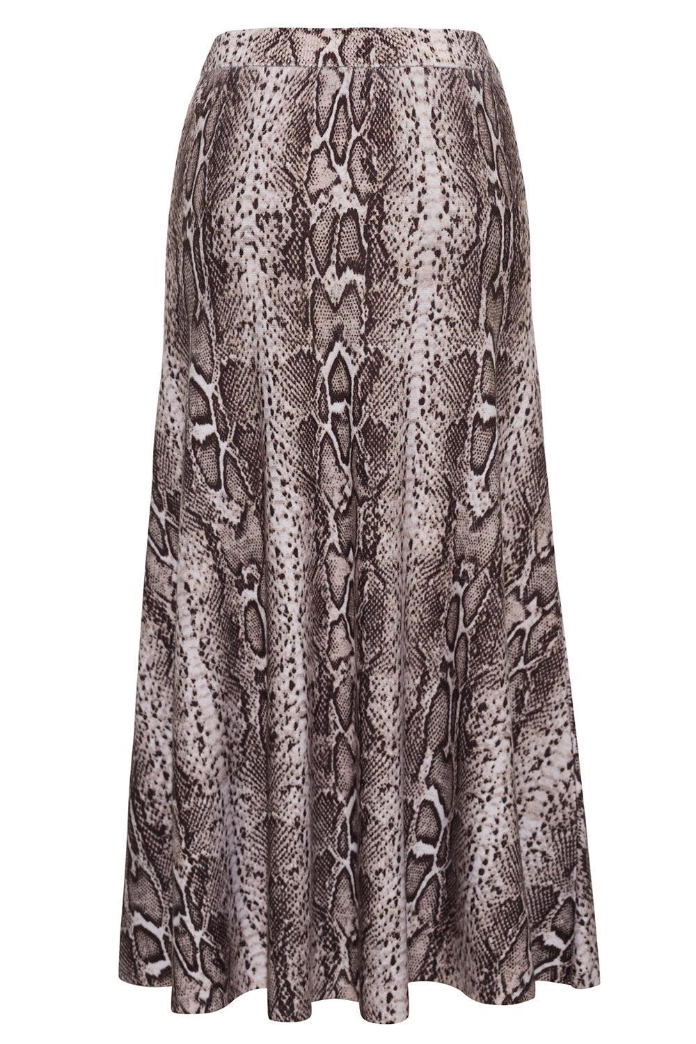 Sandra Skirt-BROWN-XS-CLOTHINGSKIRTMIDI-CARA CARA