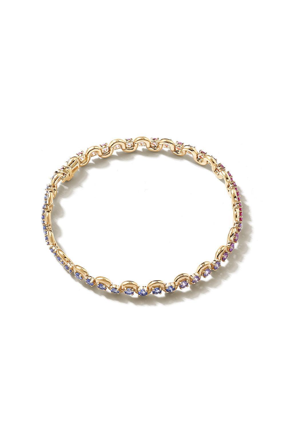 Edessa Mist Tennis Bracelet-YELLOW GOLD-6.5-JEWELRYFINE JEWELBRACELET O-STATE PROPERTY