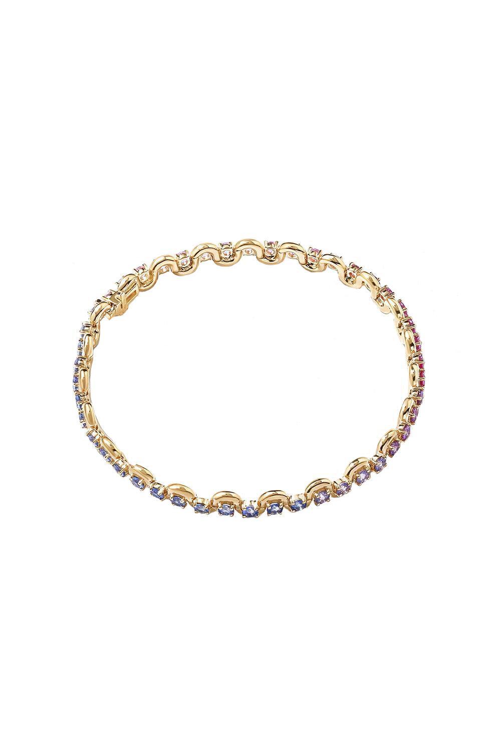 Edessa Mist Tennis Bracelet-YELLOW GOLD-6.5-JEWELRYFINE JEWELBRACELET O-STATE PROPERTY