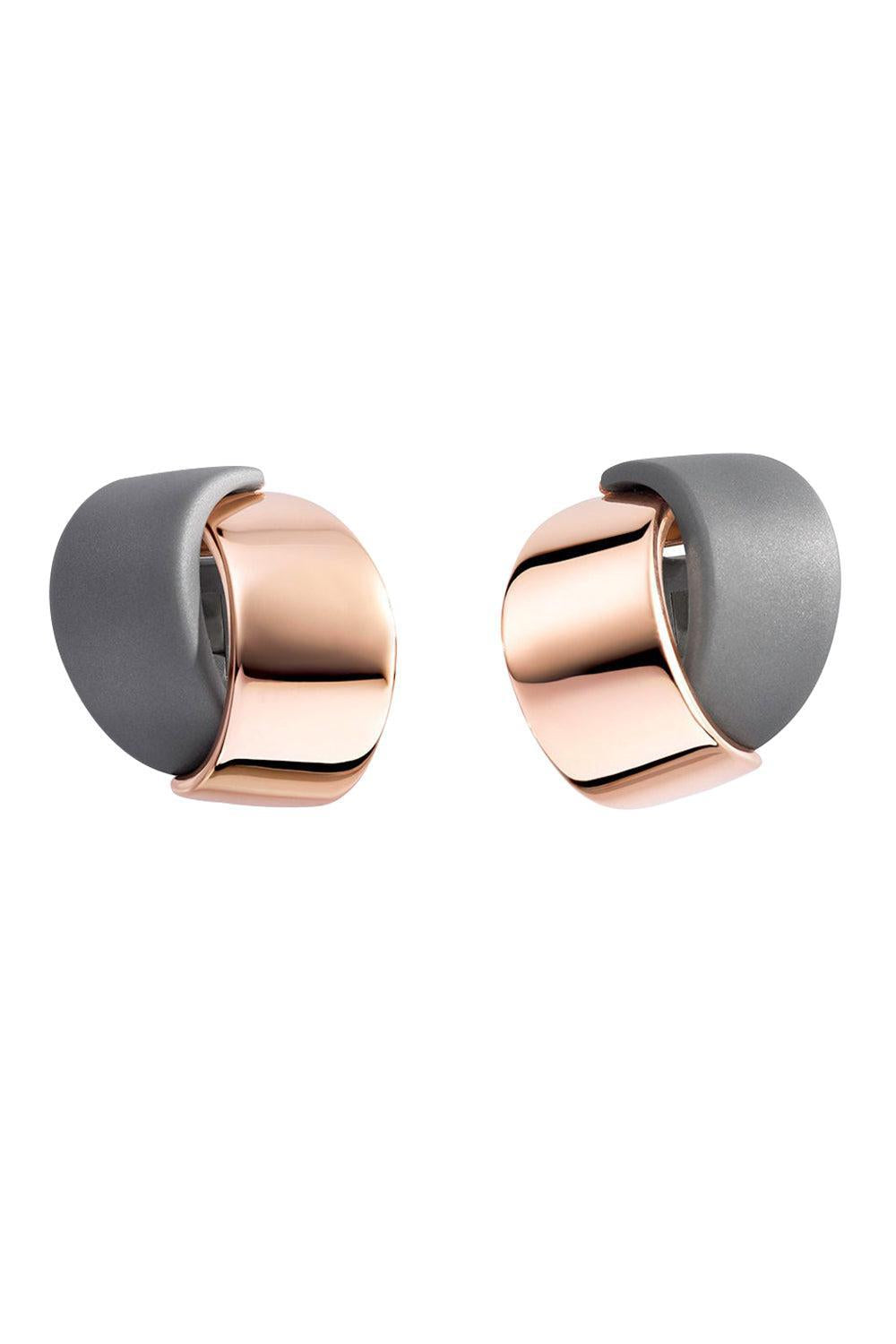Gold Titanium Earrings