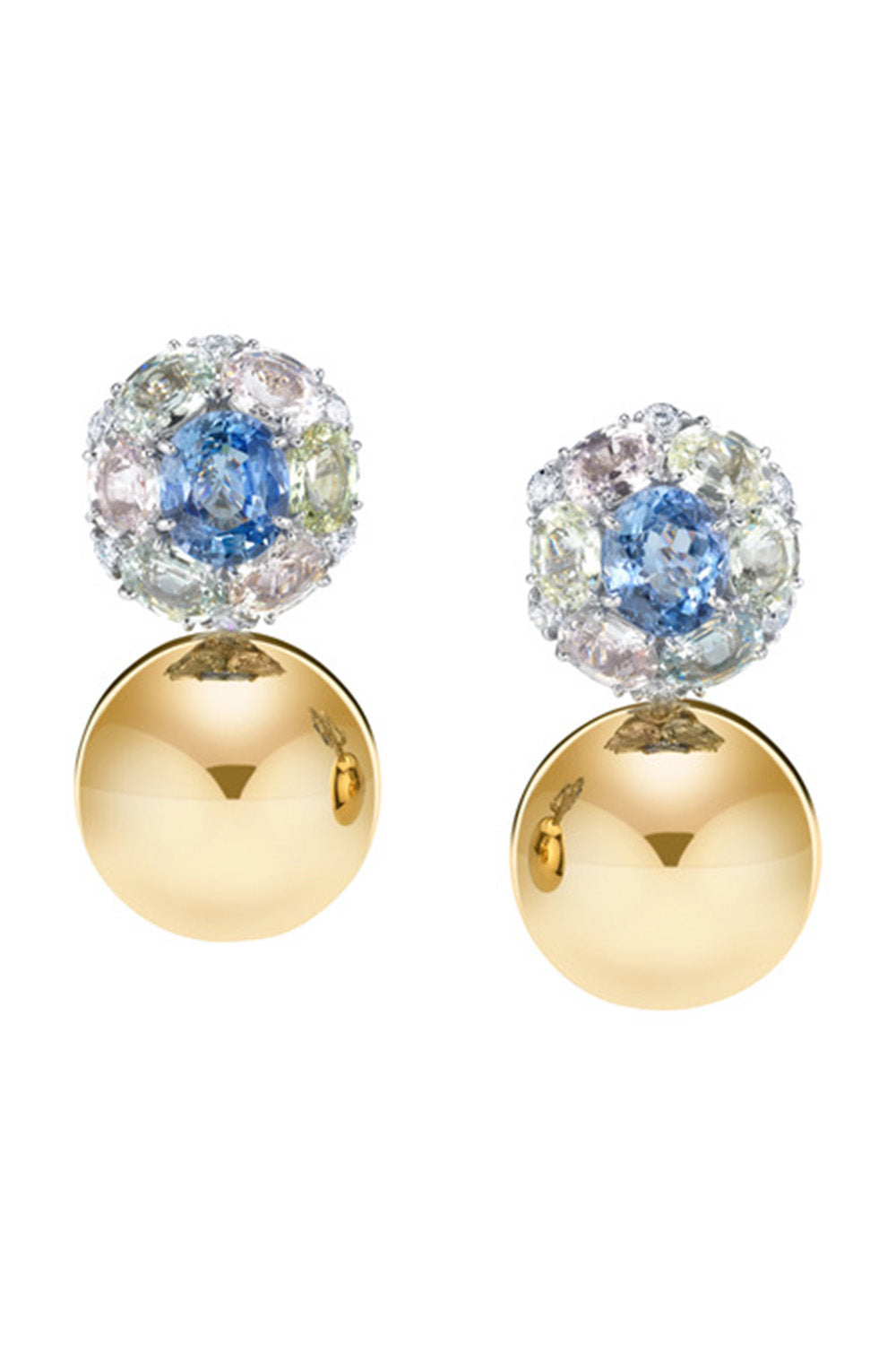 Blue Sapphire Eon Earrings