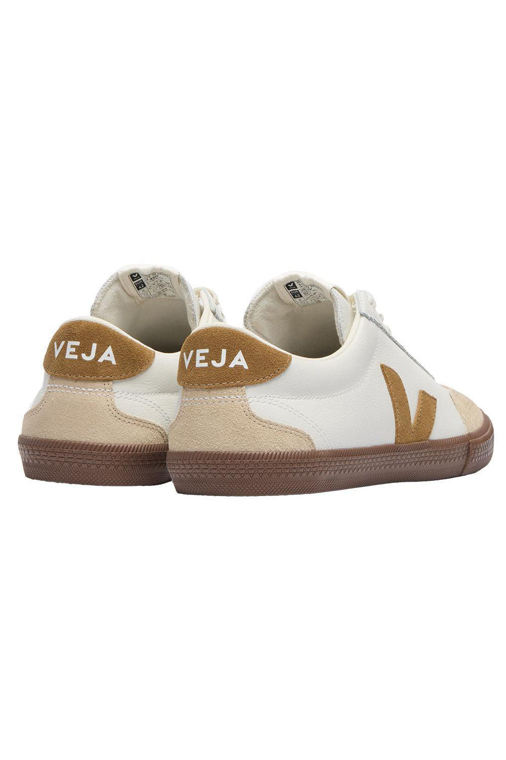 Volley Sneaker - White Tent Bark-WHITE-36-SHOESNEAKER-VEJA