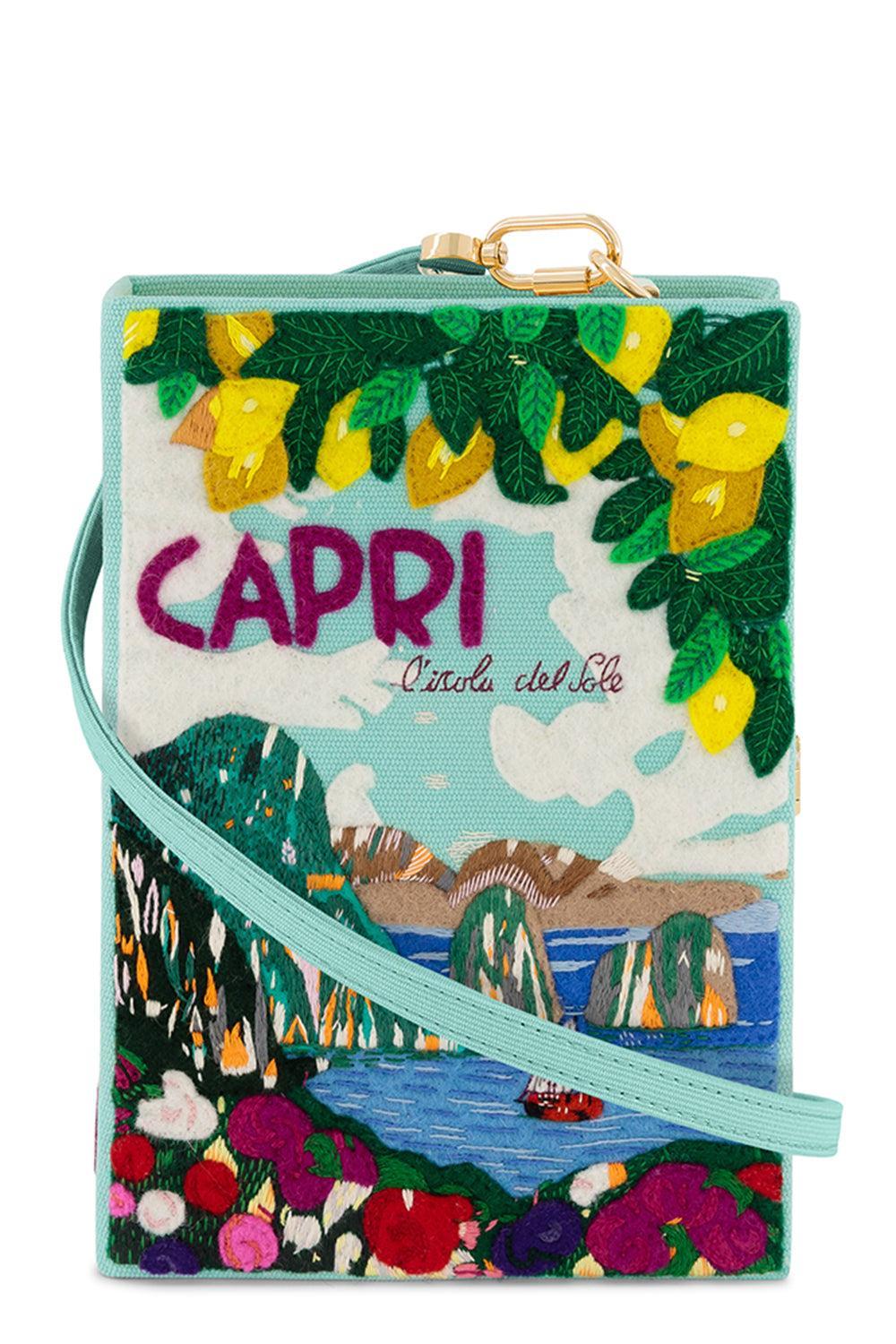 Capri Lemons Bag-BLUE-HANDBAGCLUTCHES-OLYMPIA LE TAN