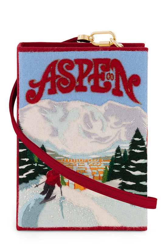 Aspen Book Clutch Bag-RED-HANDBAGSHOULDER-OLYMPIA LE TAN