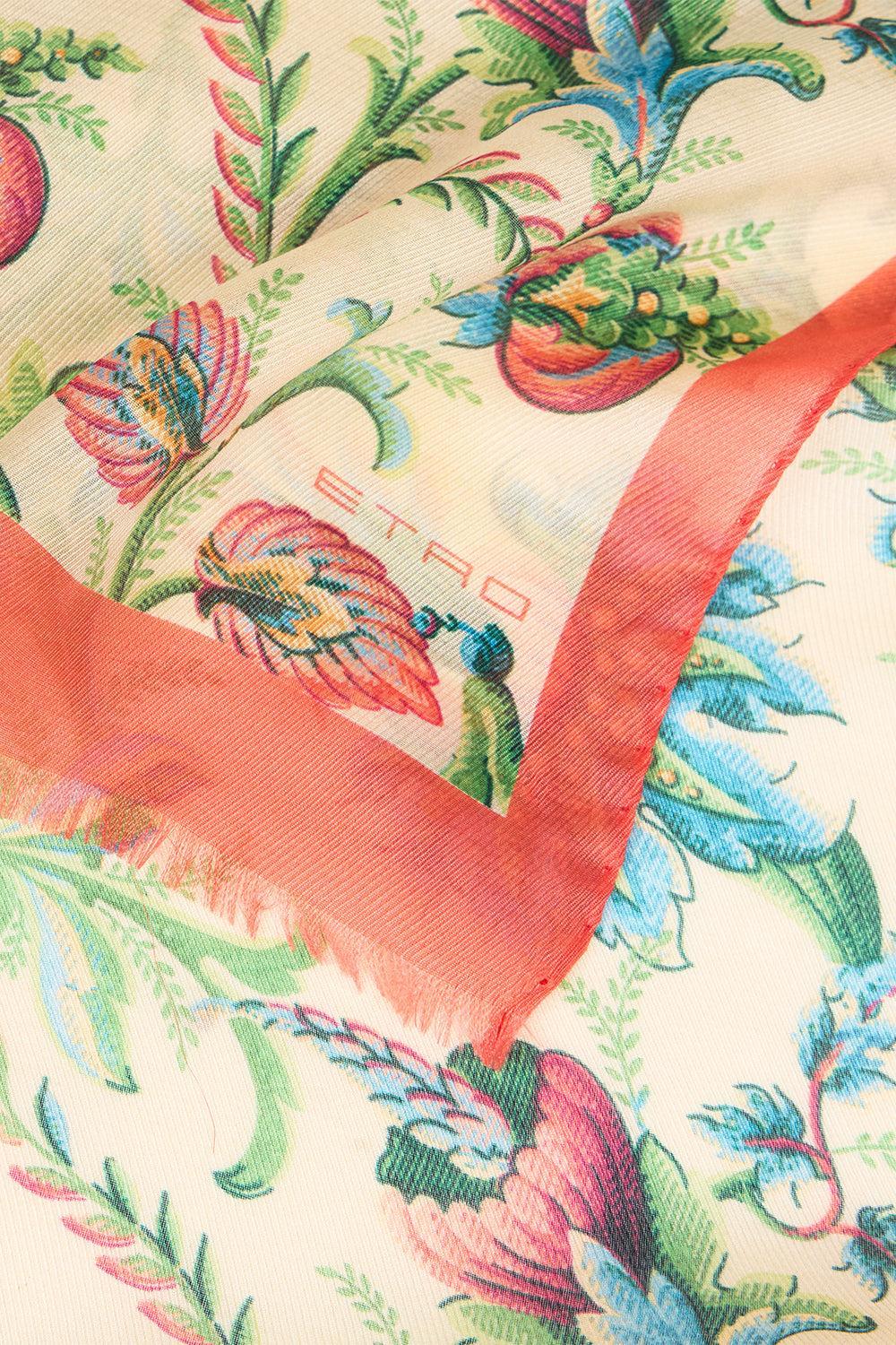Tosca Scarf - White Print-PRINTWHT-O/S-ACCESSORIESCARVES-ETRO