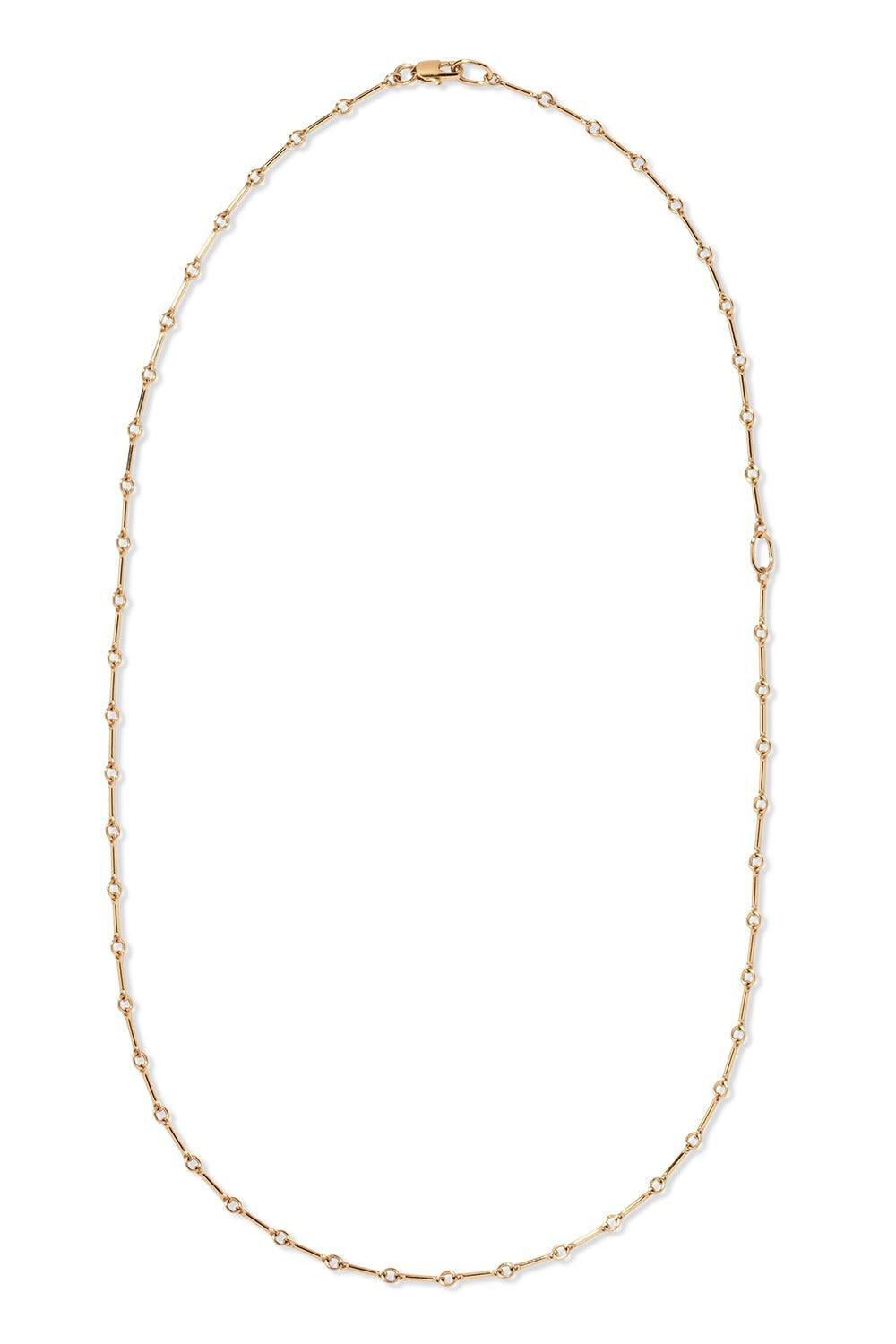 Confetti Letter Chain-YELLOW-JEWELRYBOUTIQUENECKLACE O-LIZZIE FORTUNATO