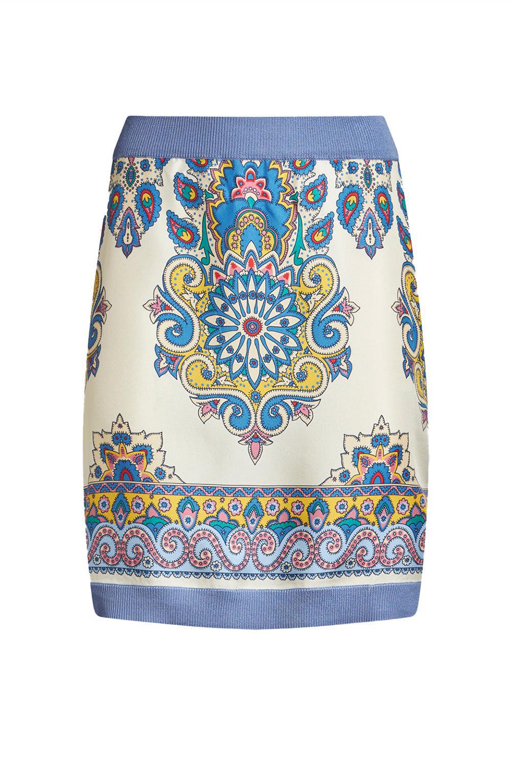 Printed Mini Skirt-PERVINCA-38-CLOTHINGSKIRTMINI-ETRO