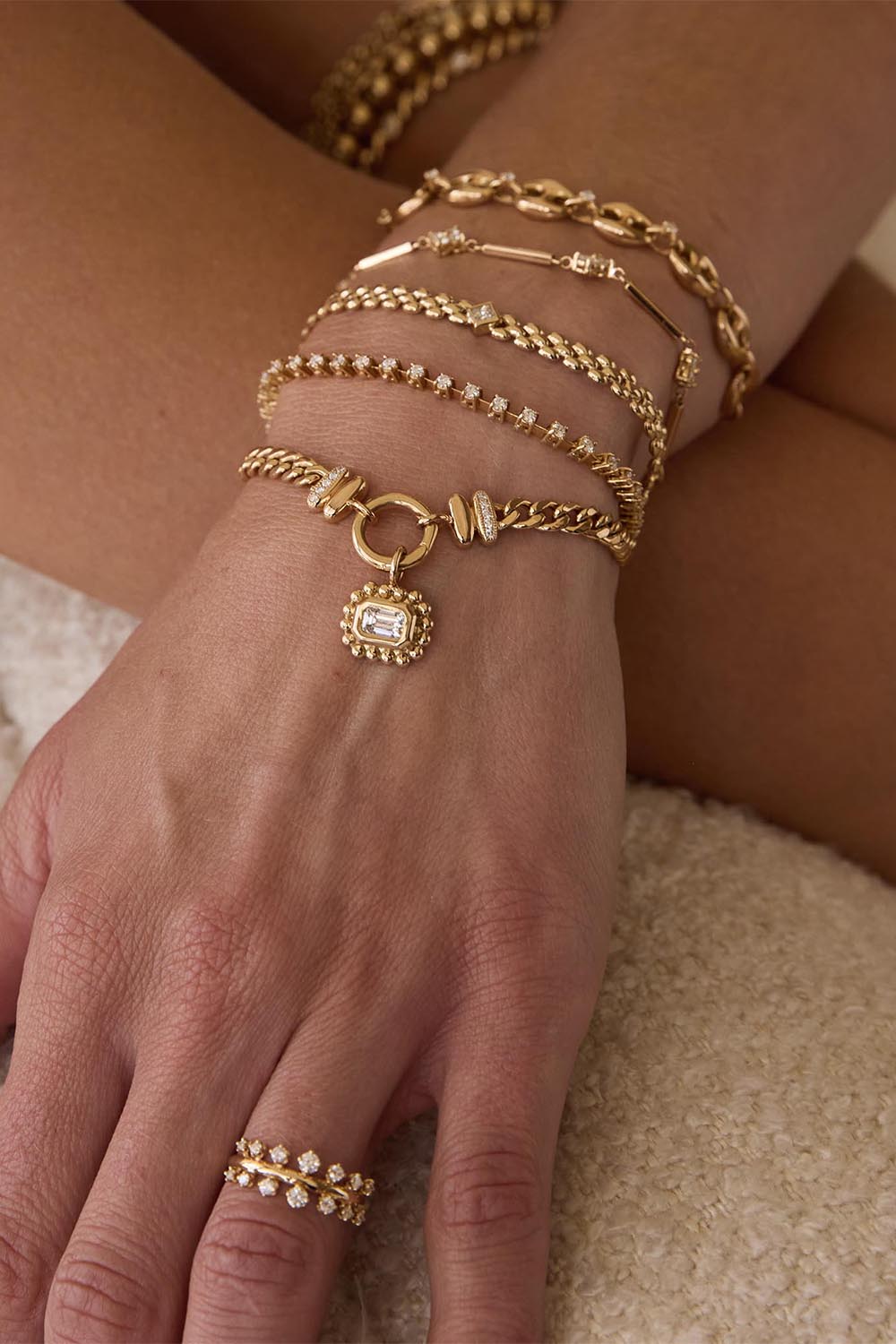 Diamond Dash Tennis Bracelet