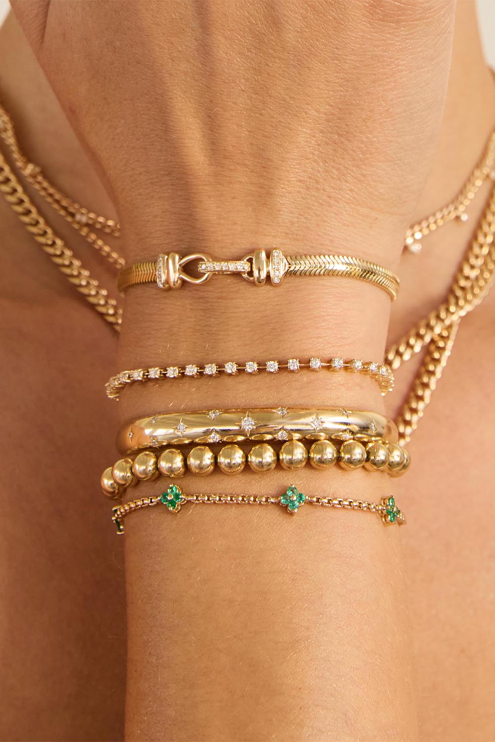 Diamond Dash Tennis Bracelet