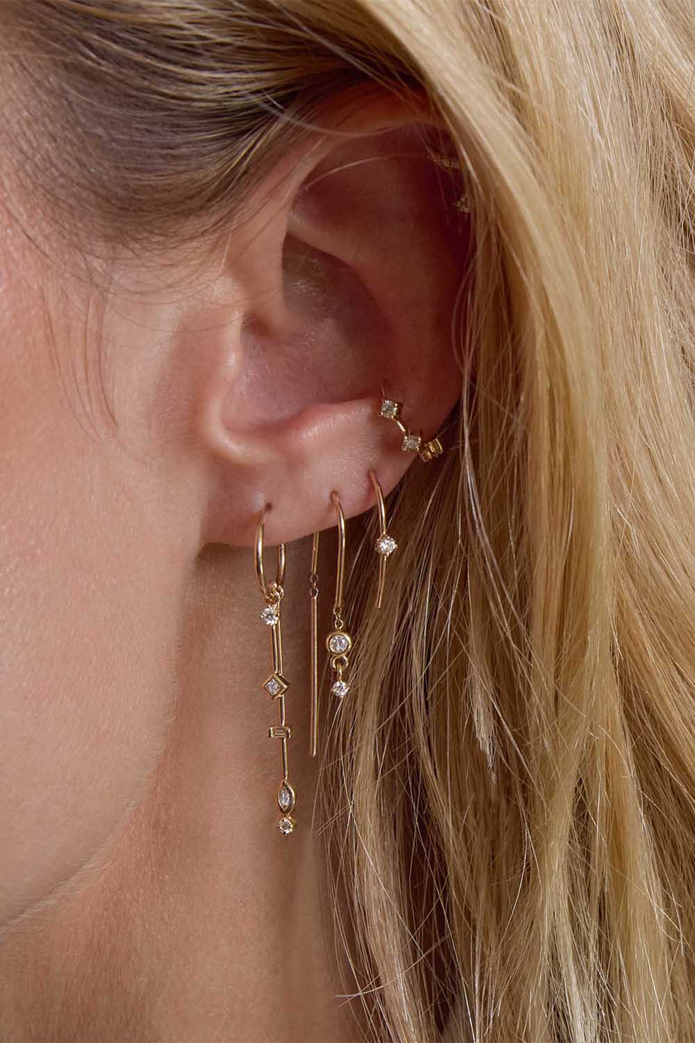 Diamond Dash Ear Cuff