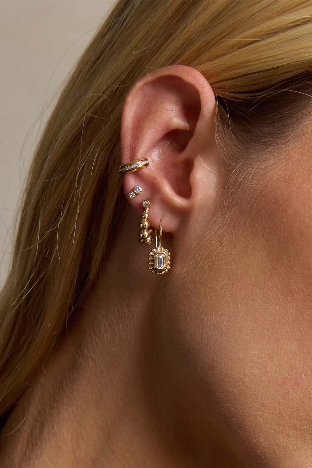 Diamond Stud Earrings