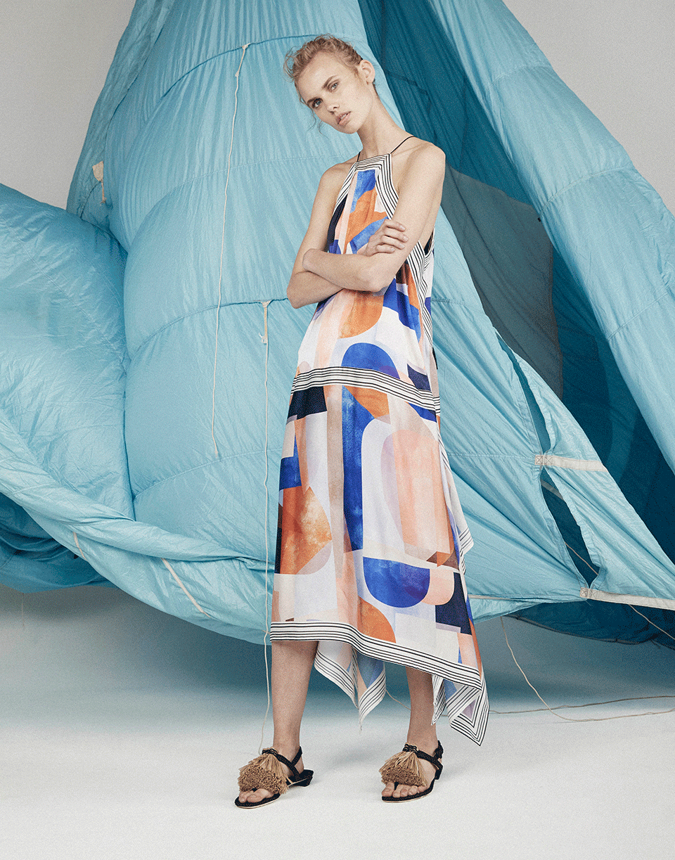 ACLER-Jenson Scarf Dress-