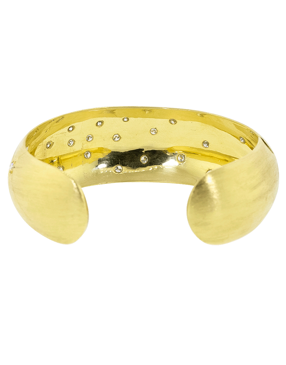 ADAM FOSTER-Diamond Constellation Star Cuff-YELLOW GOLD