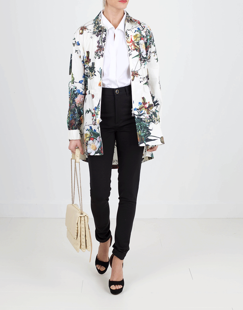 ADAM LIPPES-Printed Poplin Anorak-