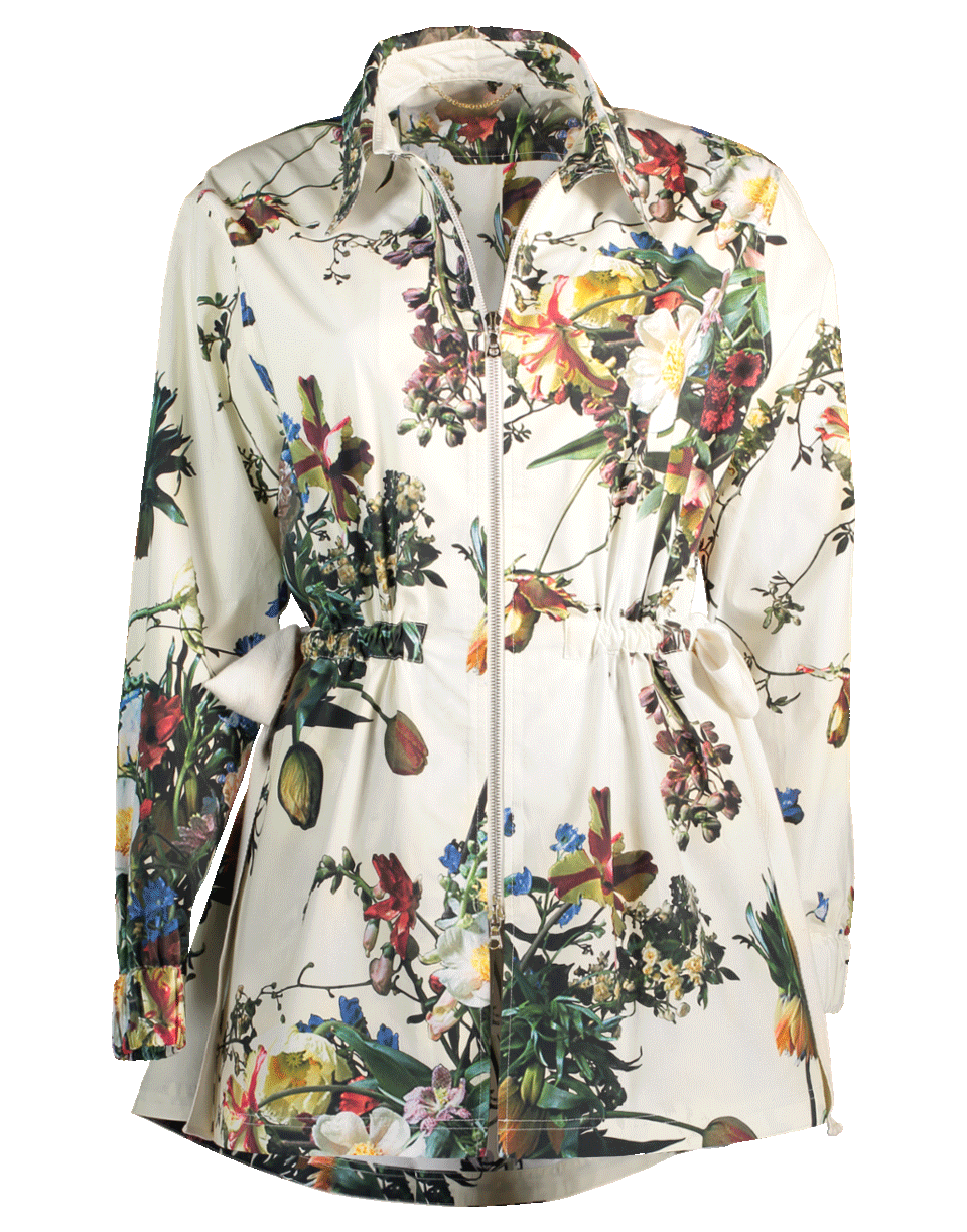 ADAM LIPPES-Printed Poplin Anorak-