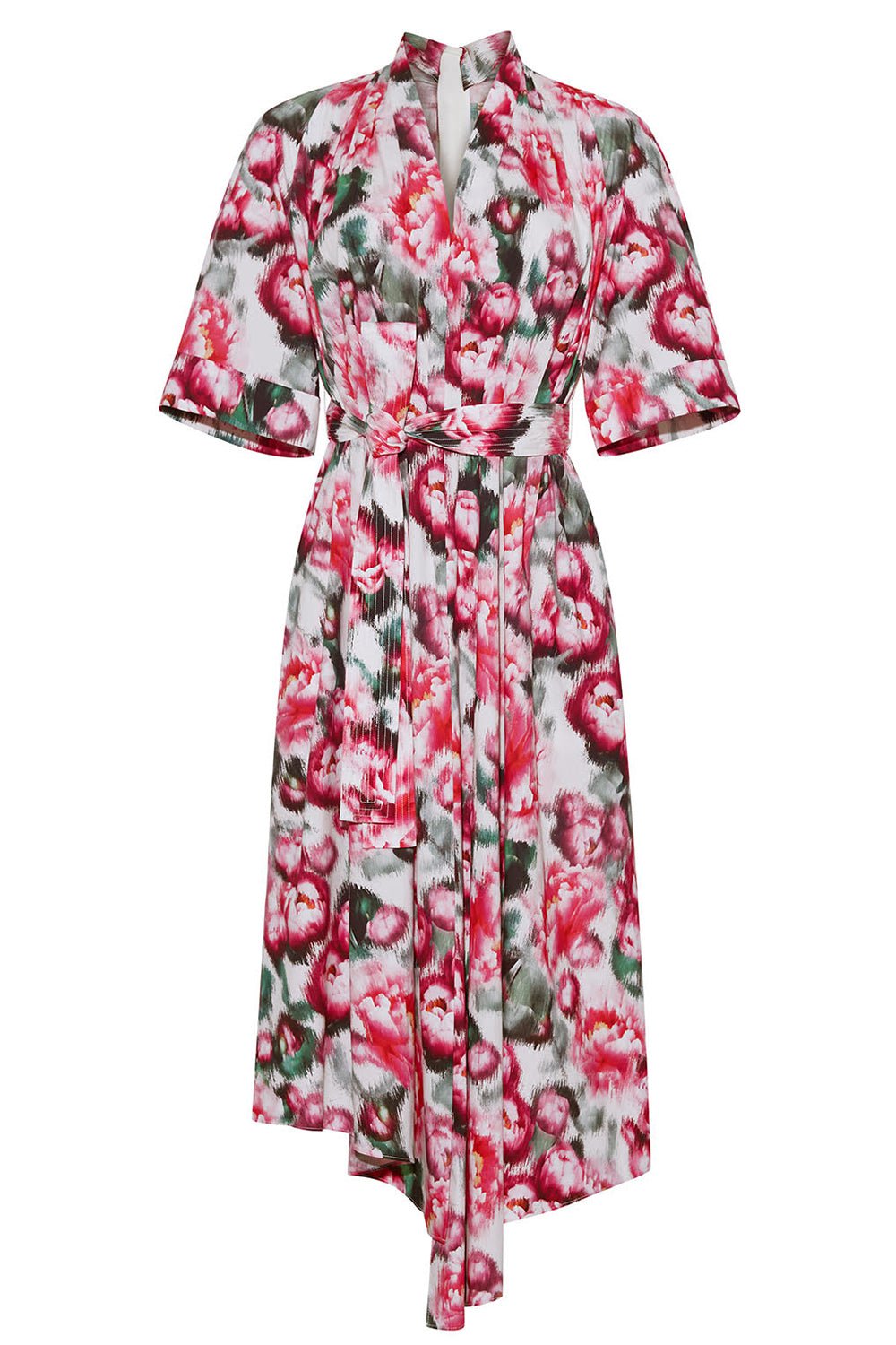 ADAM LIPPES-Printed Asym Dress-