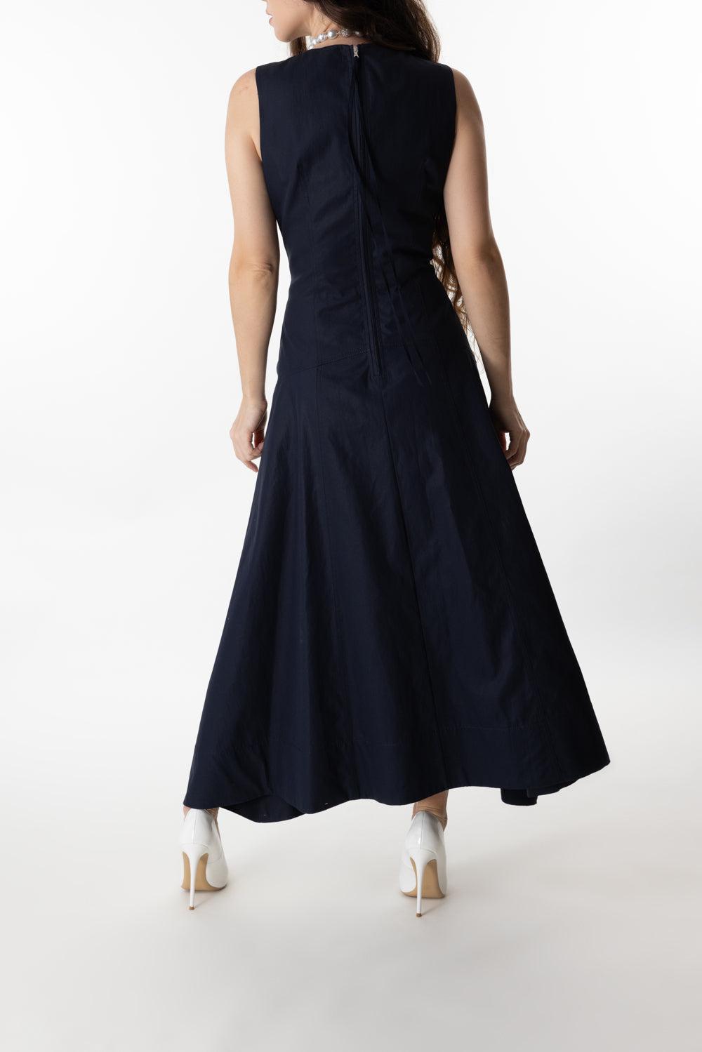 Harlow Dress-NAVY-2-CLOTHINGDRESSCASUAL-ADAM LIPPES