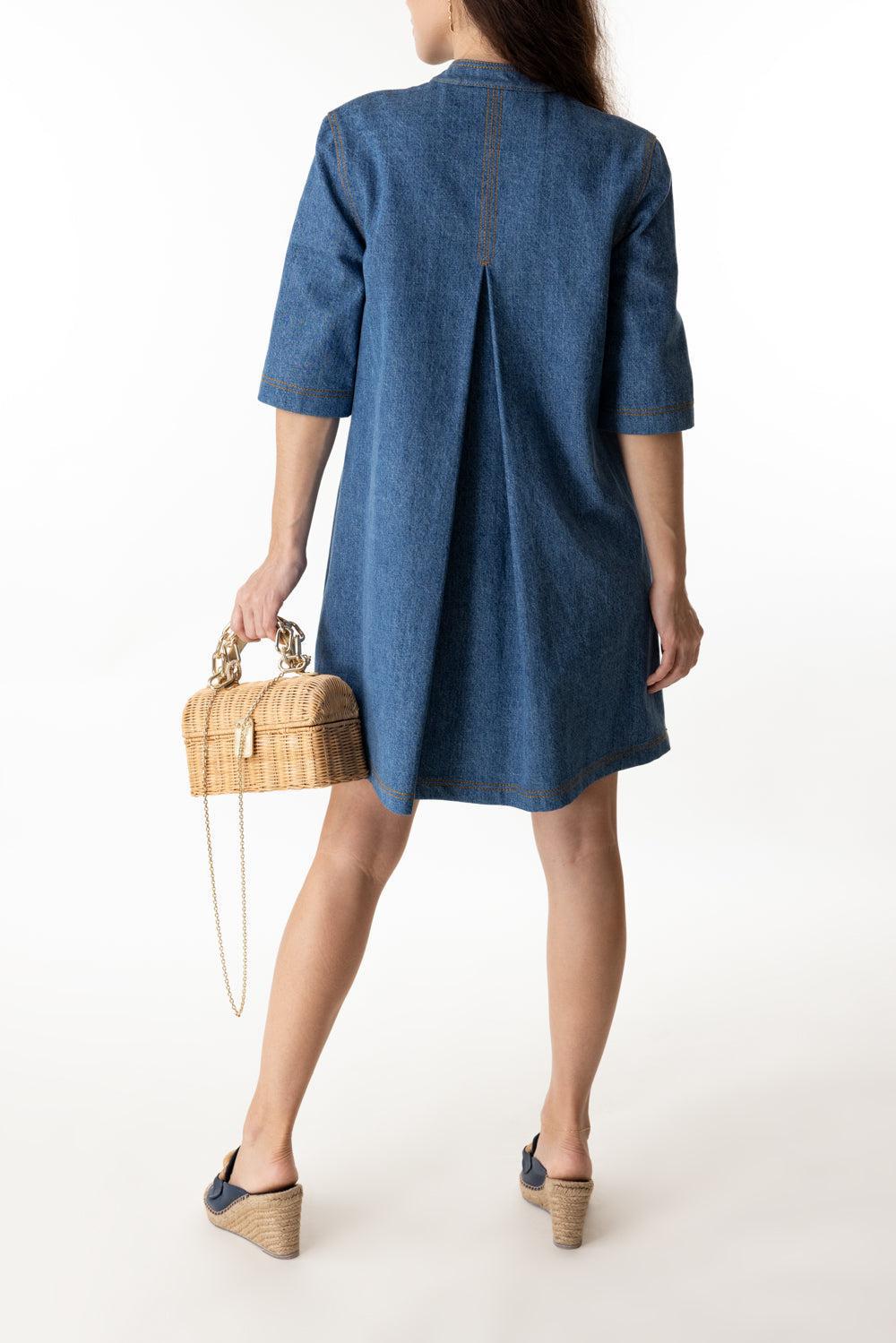 LAUDER DRESS-STNEWASH-2-CLOTHINGDRESSCASUAL-ADAM LIPPES