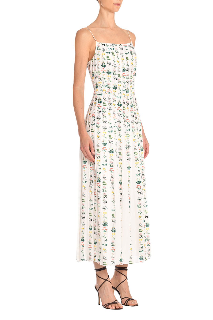 ADAM LIPPES-Pleated Cami Dress-