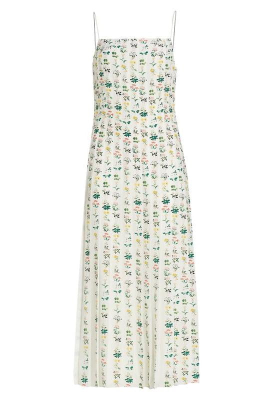 ADAM LIPPES-Pleated Cami Dress-