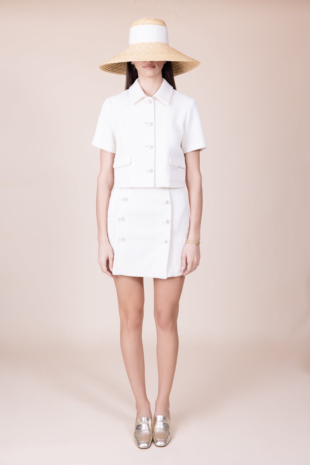 ADAM LIPPES-Cropped Marseille Jacket-