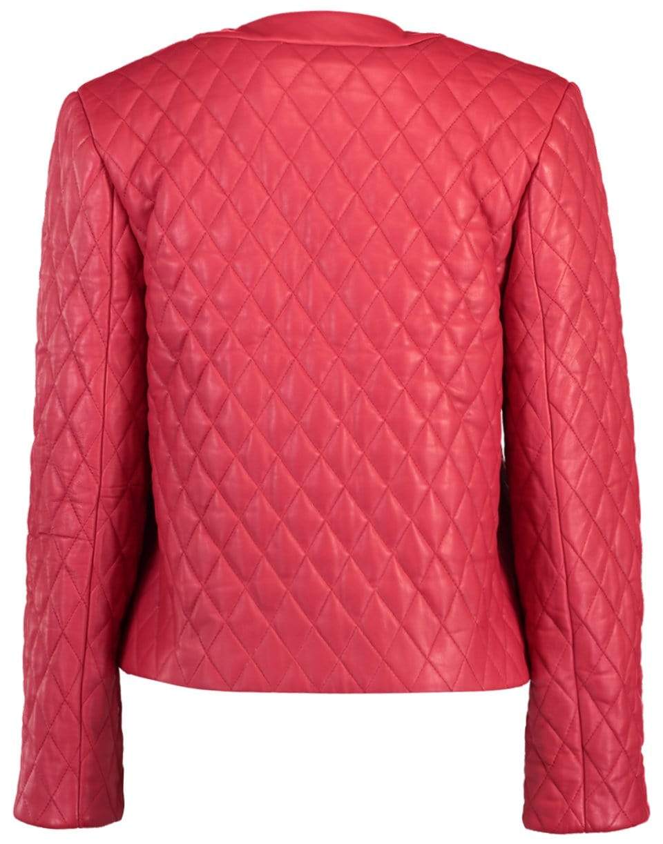 ADAM LIPPES-Quilted Leather Jacket-