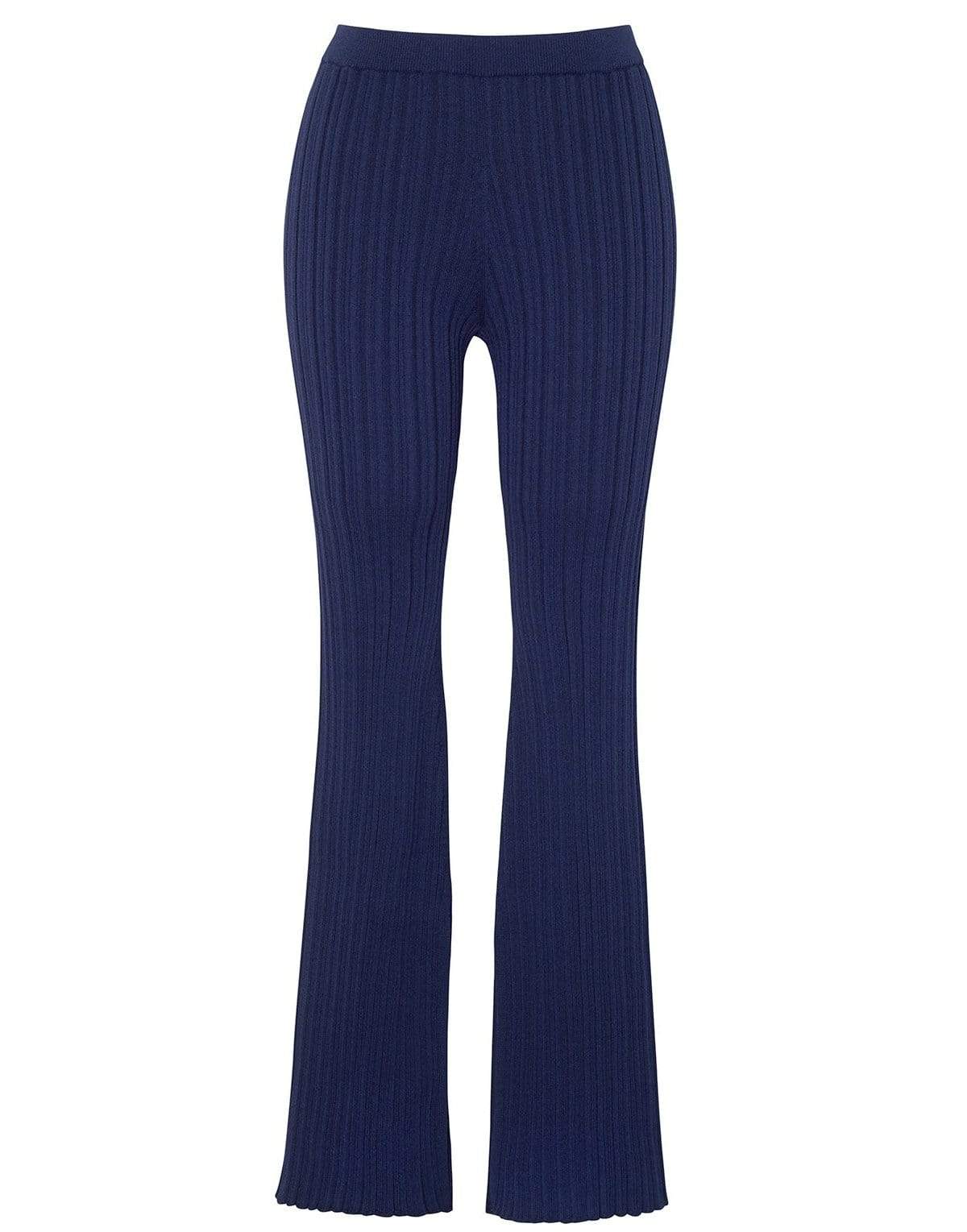 ADAM LIPPES-Cotton Crepe Flare Pant-
