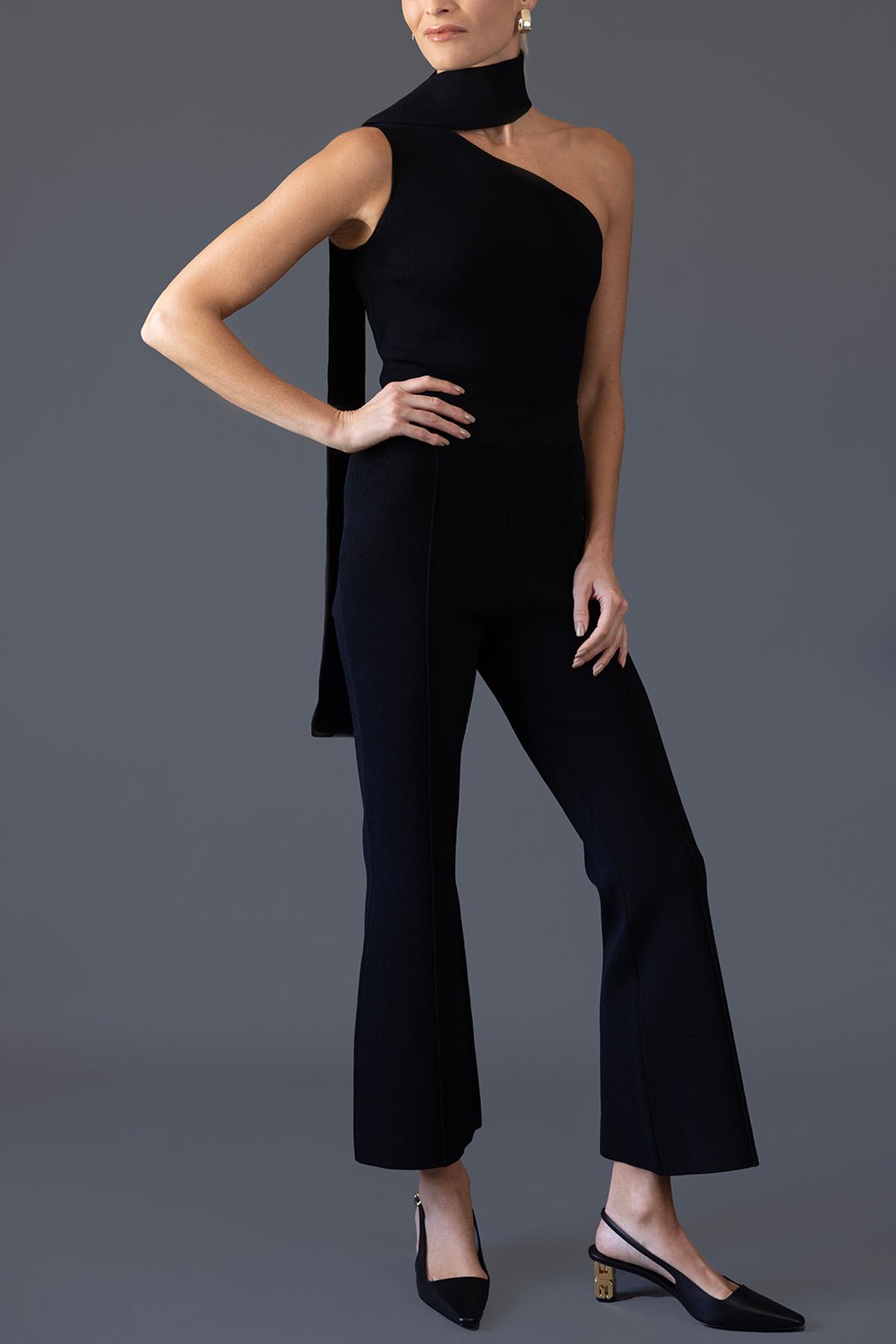 ADAM LIPPES-Cropped Kennedy Pant-