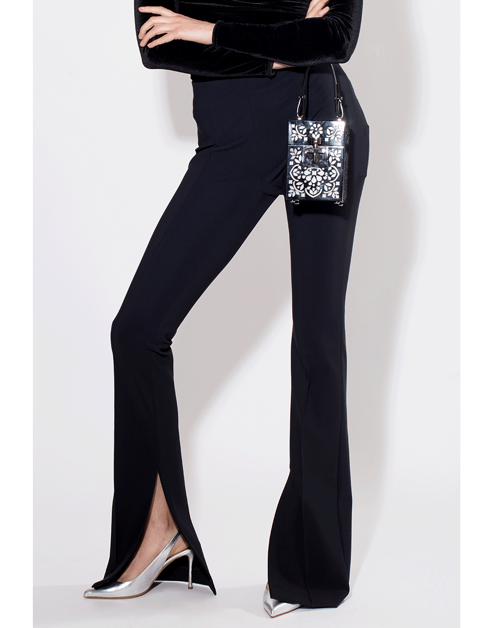 ADAM LIPPES-Bonded Neoprene Flare Pant-