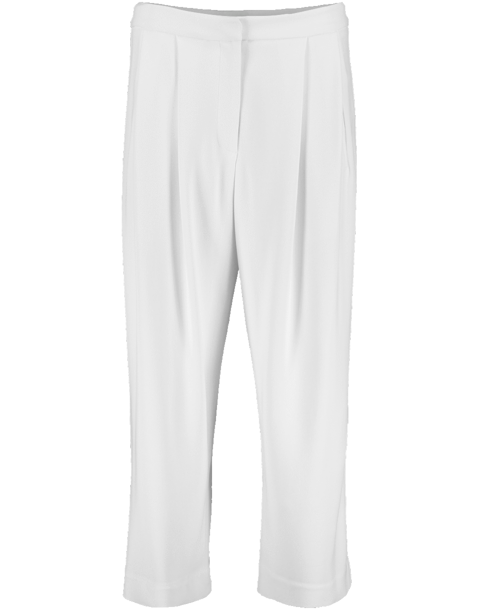 ADAM LIPPES-Stretch Cady Pleat Front Culotte-